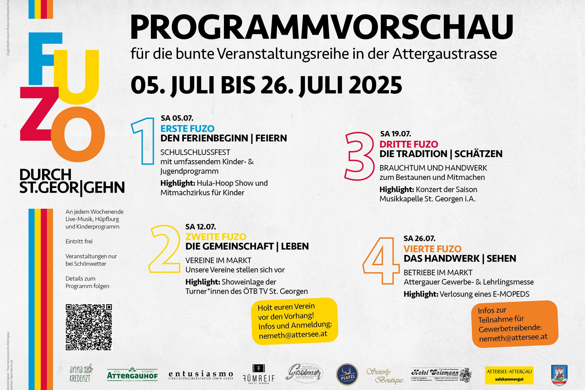 Programm der FUZO 2025