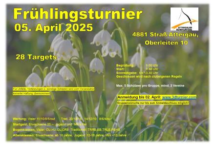 Frühlingsturnier 2025
