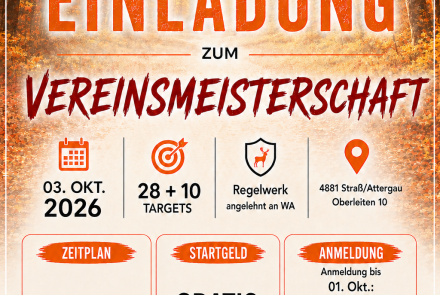 Vereinsmeisterschaft 2026
